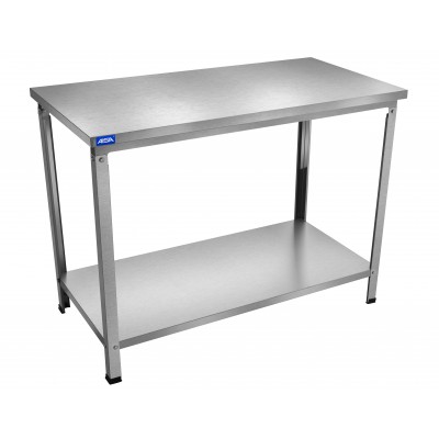 Mesa de Inox Paneleiro Liso Cego 60 x 120 - Aisa